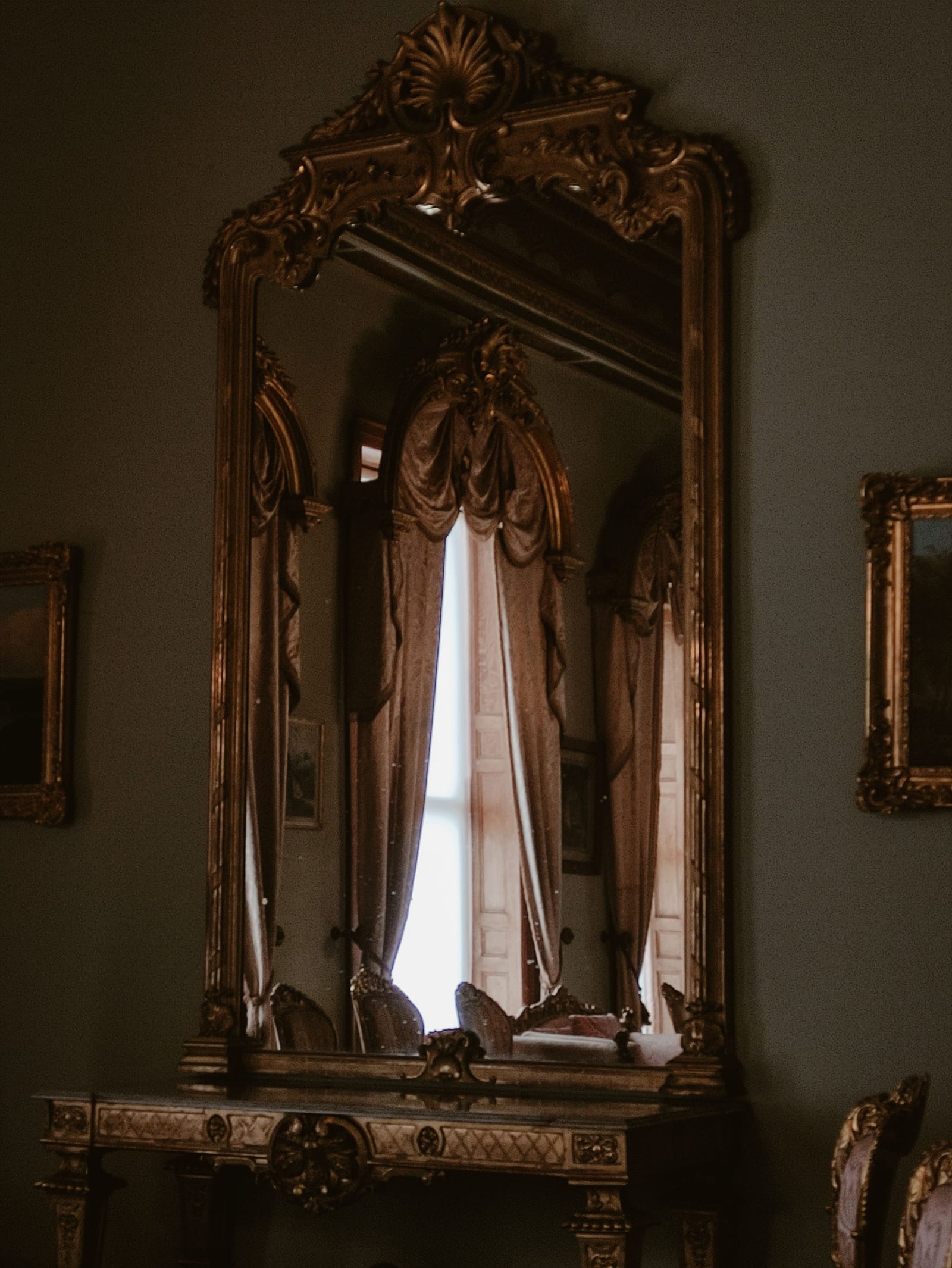 Custom Arched Window Mirror