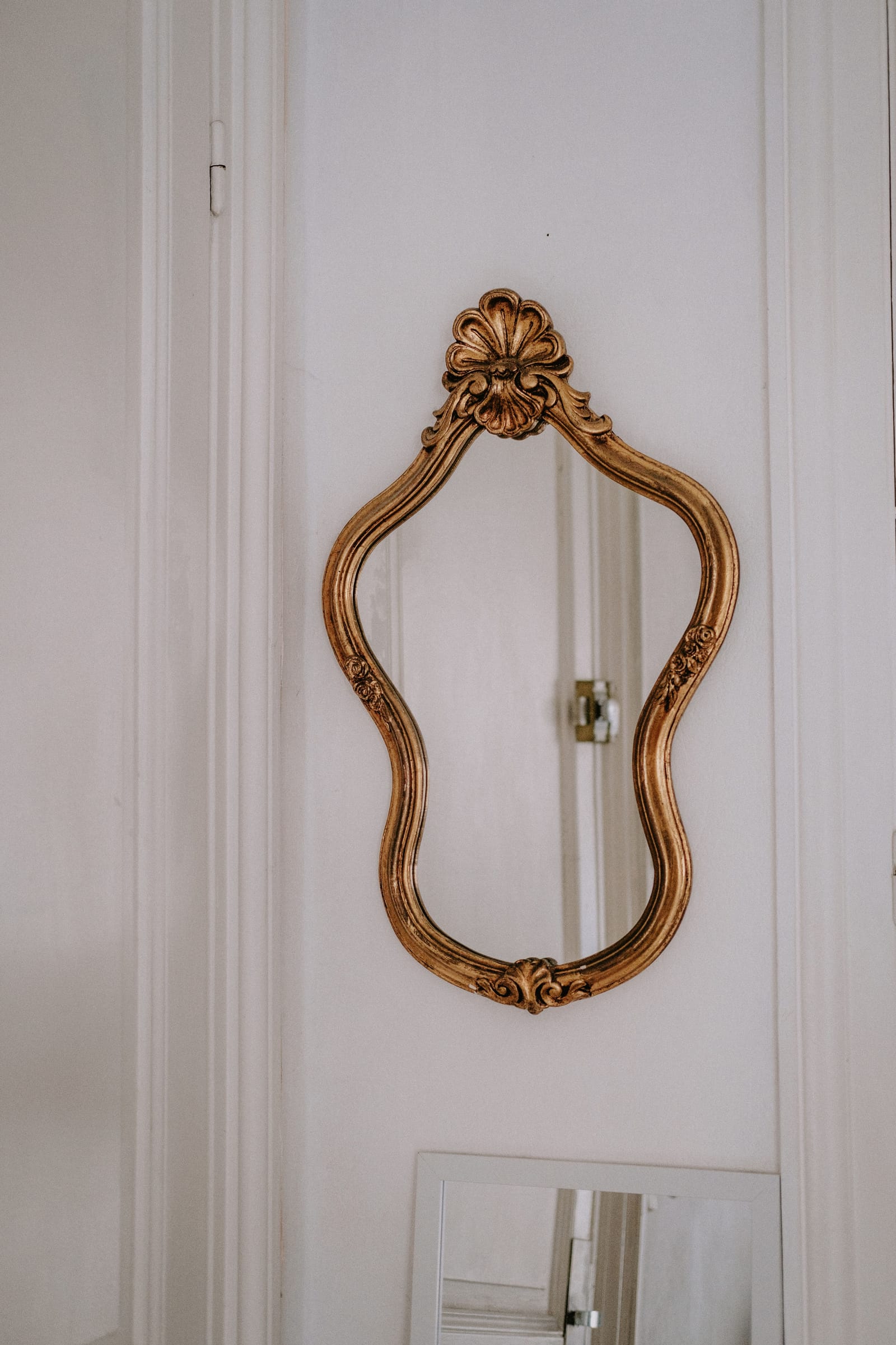 Victorian Gold-Gilt Mirror